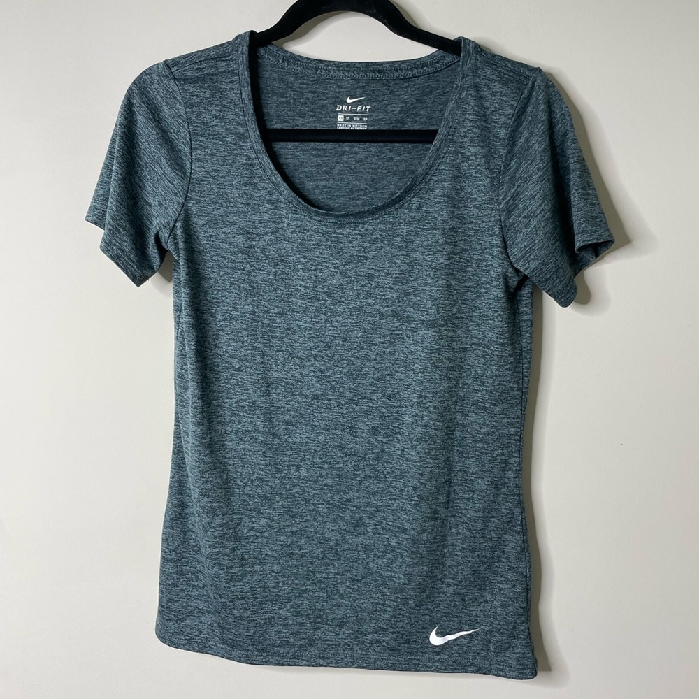 Nike Blue Dri-Fit SS Athletic Shirt XS